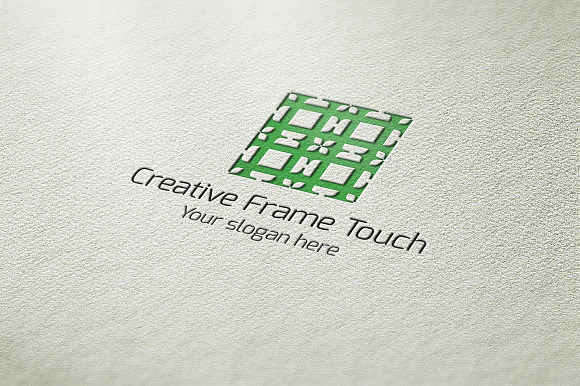 Creative Frame Touch Logo in Logo Templates - product preview 1