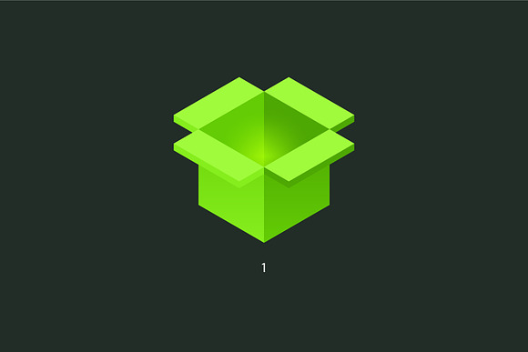 9 hexagons. Vector logo in Logo Templates - product preview 2