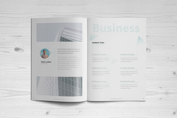 Business Brochure: 16 Pages in Brochure Templates - product preview 1