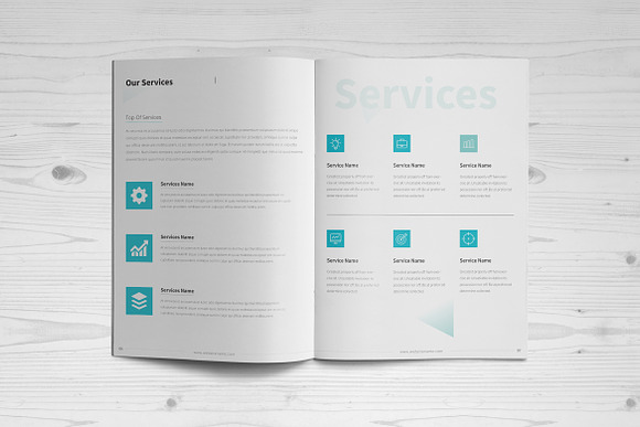 Business Brochure: 16 Pages in Brochure Templates - product preview 3