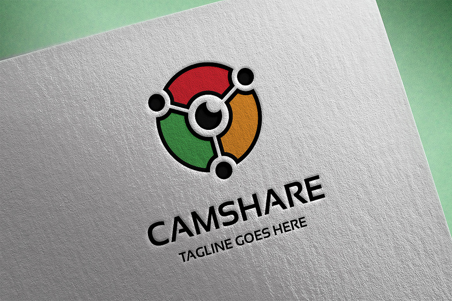 Camshare Logo in Logo Templates - product preview 8