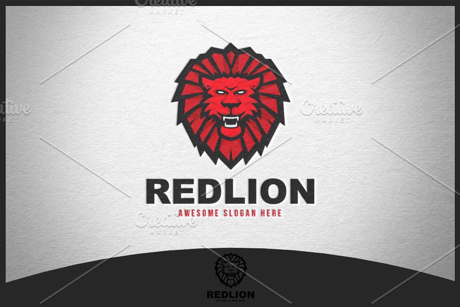 Redlion Logo in Logo Templates - product preview 8