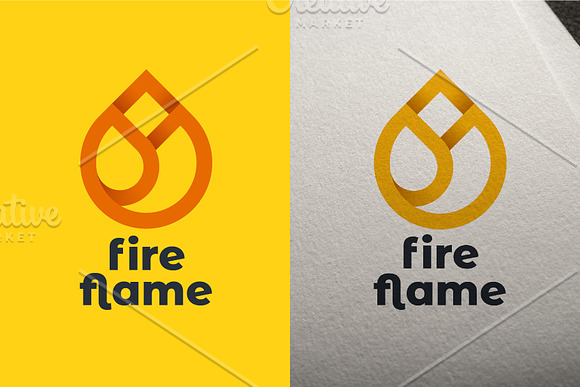 Nature elements. 4 gradient logo in Logo Templates - product preview 4