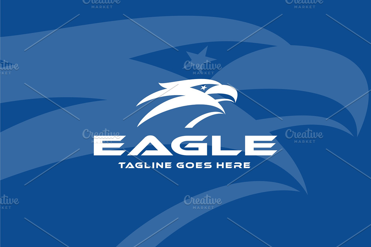 Eagle Head in Logo Templates - product preview 8
