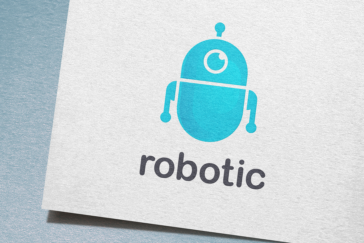 Robotic Logo in Logo Templates - product preview 8