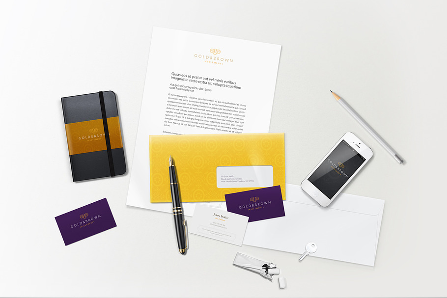 Lively Branding / Identity Mock-up in Branding Mockups - product preview 8