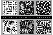 Vector Set of seamless pattern with