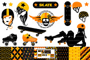 Roller Derby & Skateboard Graphics