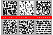 Vector Set of seamless pattern with