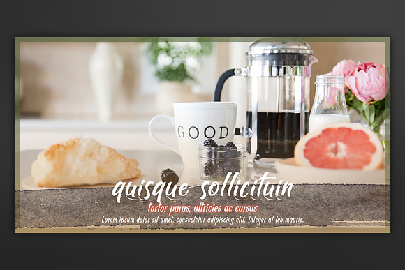 Facebook Cover Template in Facebook Templates - product preview 1