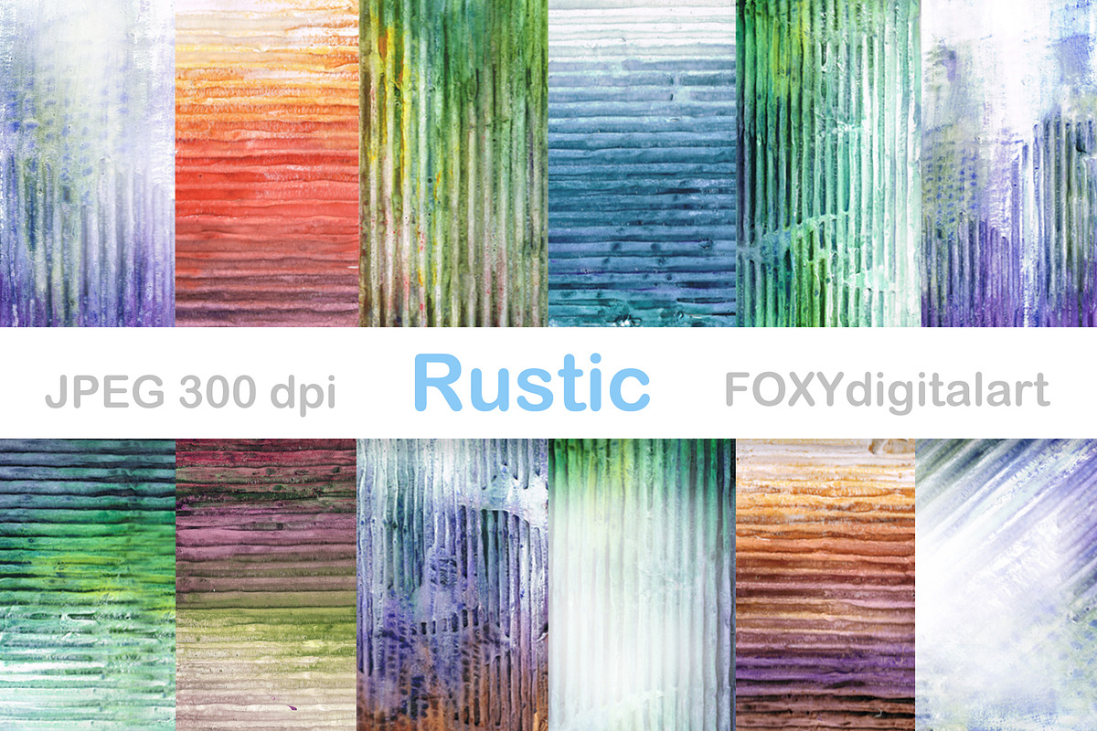 Watercolor paper grunge vintage  in Textures - product preview 8