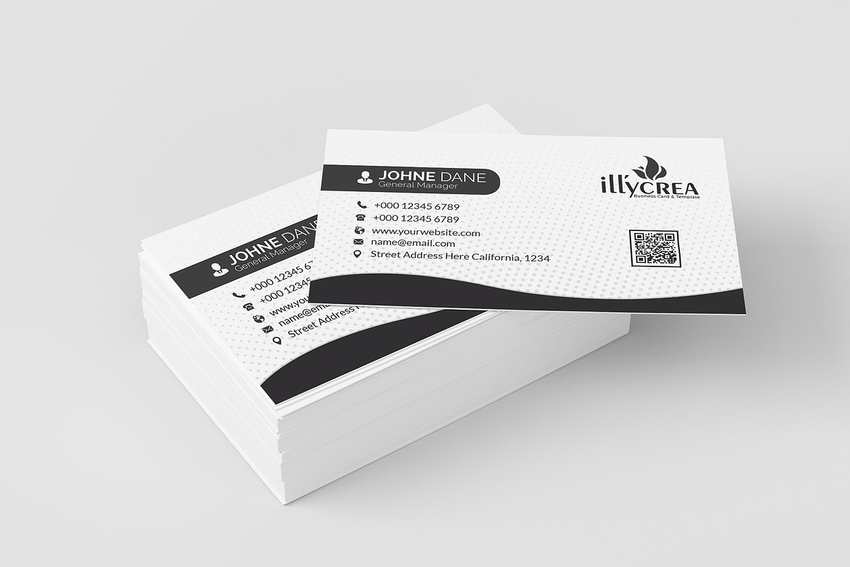 Business Card Template in Business Card Templates - product preview 8