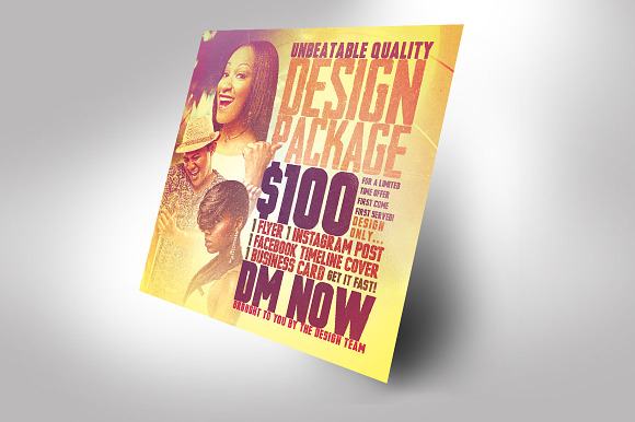 Design Promotion Square Flyer in Flyer Templates - product preview 1