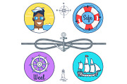 Safe and Wheel Collection Vector