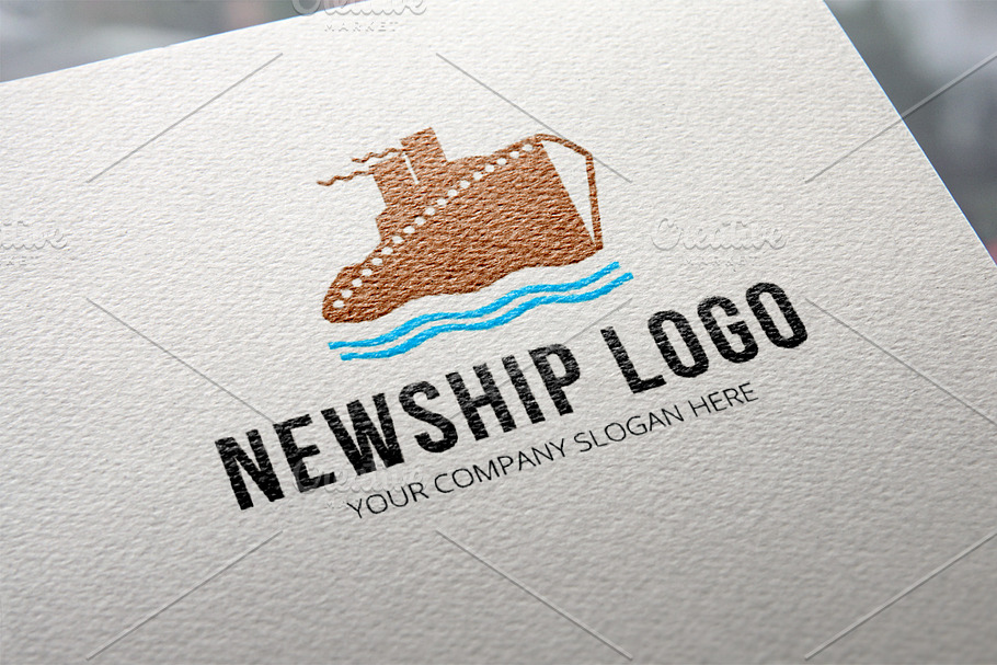 New Ship Logo Template