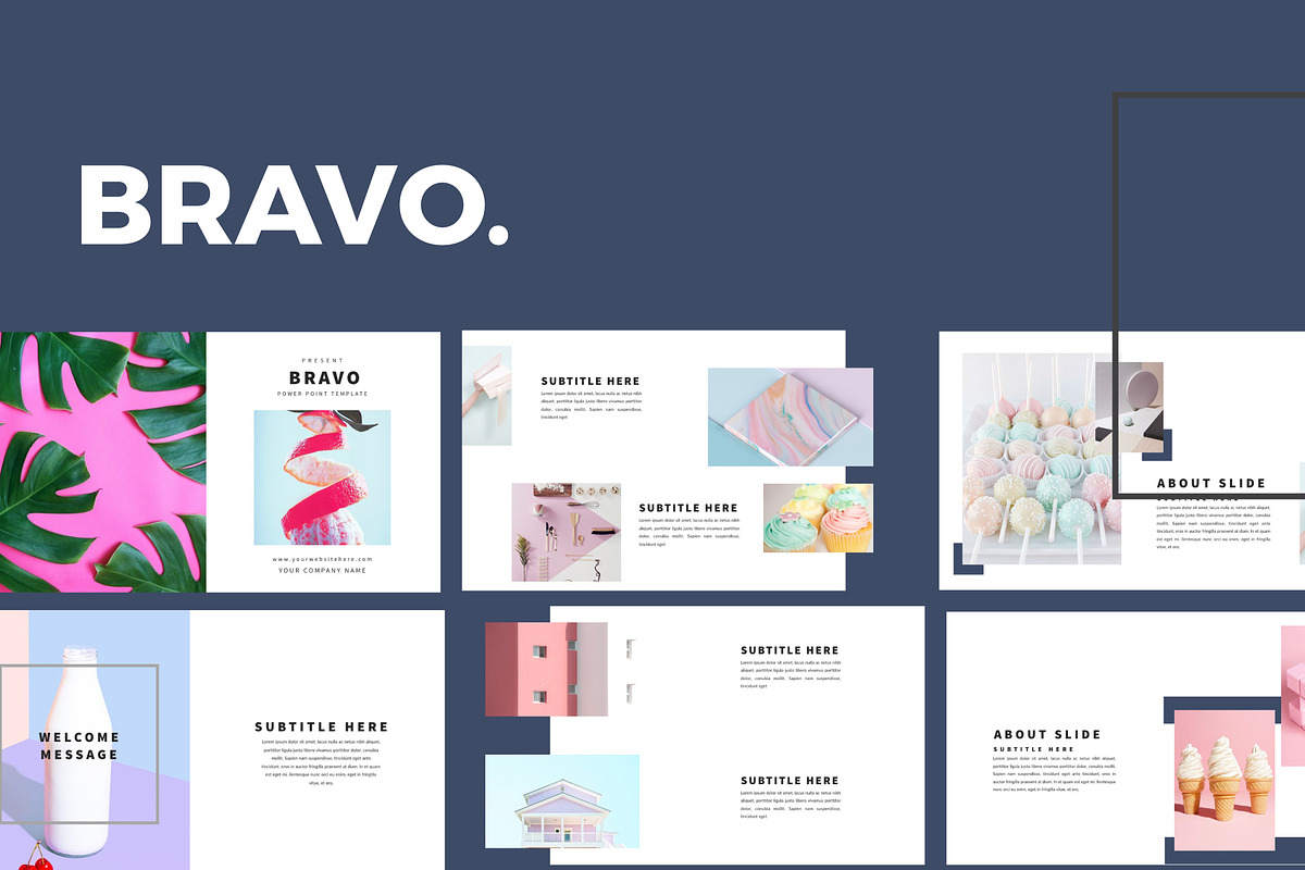 BRAVO Powerpoint in PowerPoint Templates - product preview 8