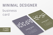 Minimal Designer Business Cards
