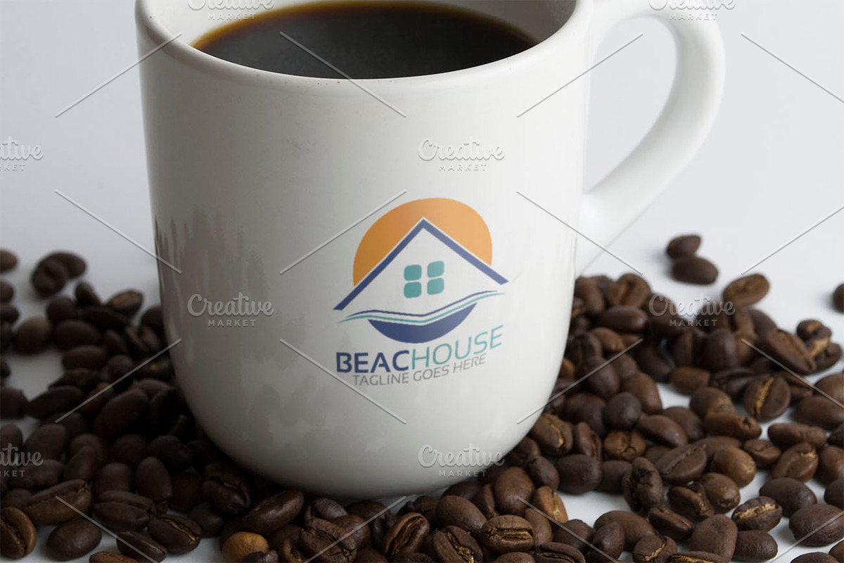 Beach Home Logo in Logo Templates - product preview 8