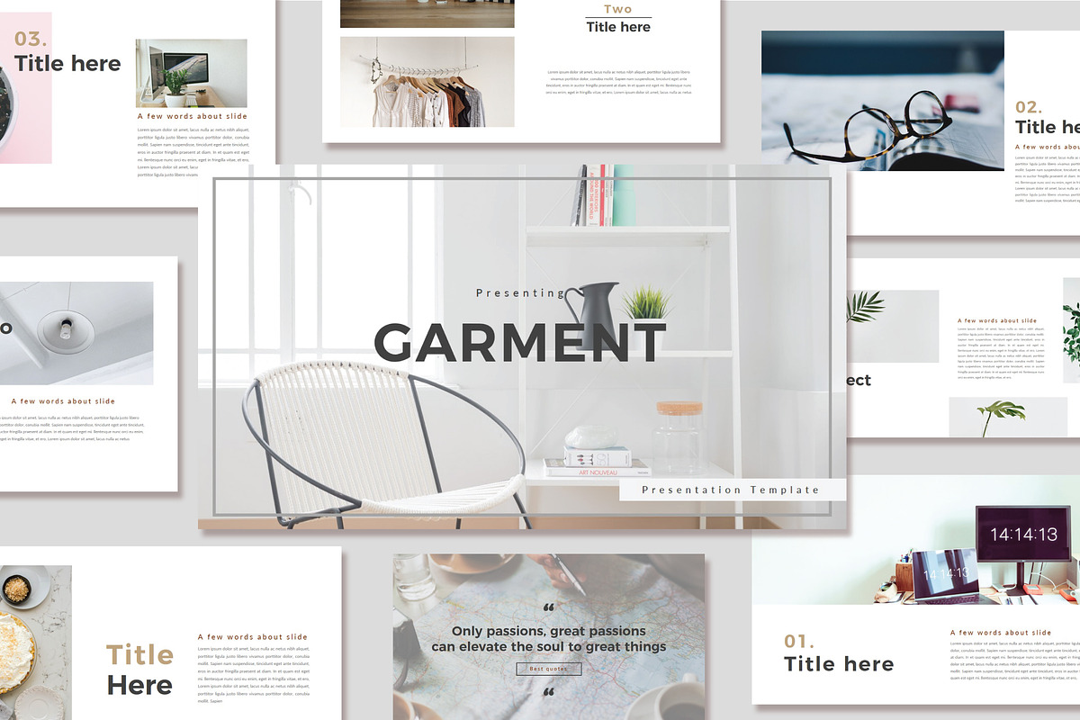 Garment Pptx Temp in PowerPoint Templates - product preview 8