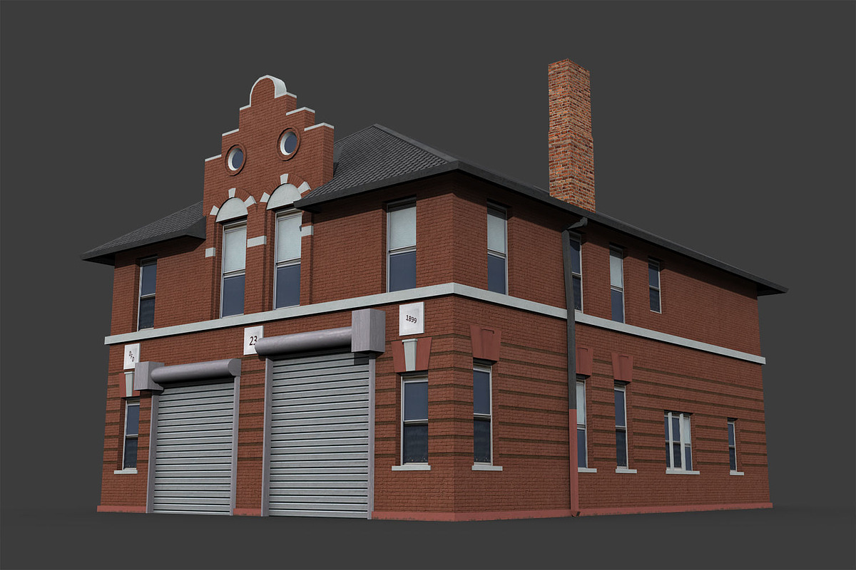 Fire Department Building in Architecture - product preview 8