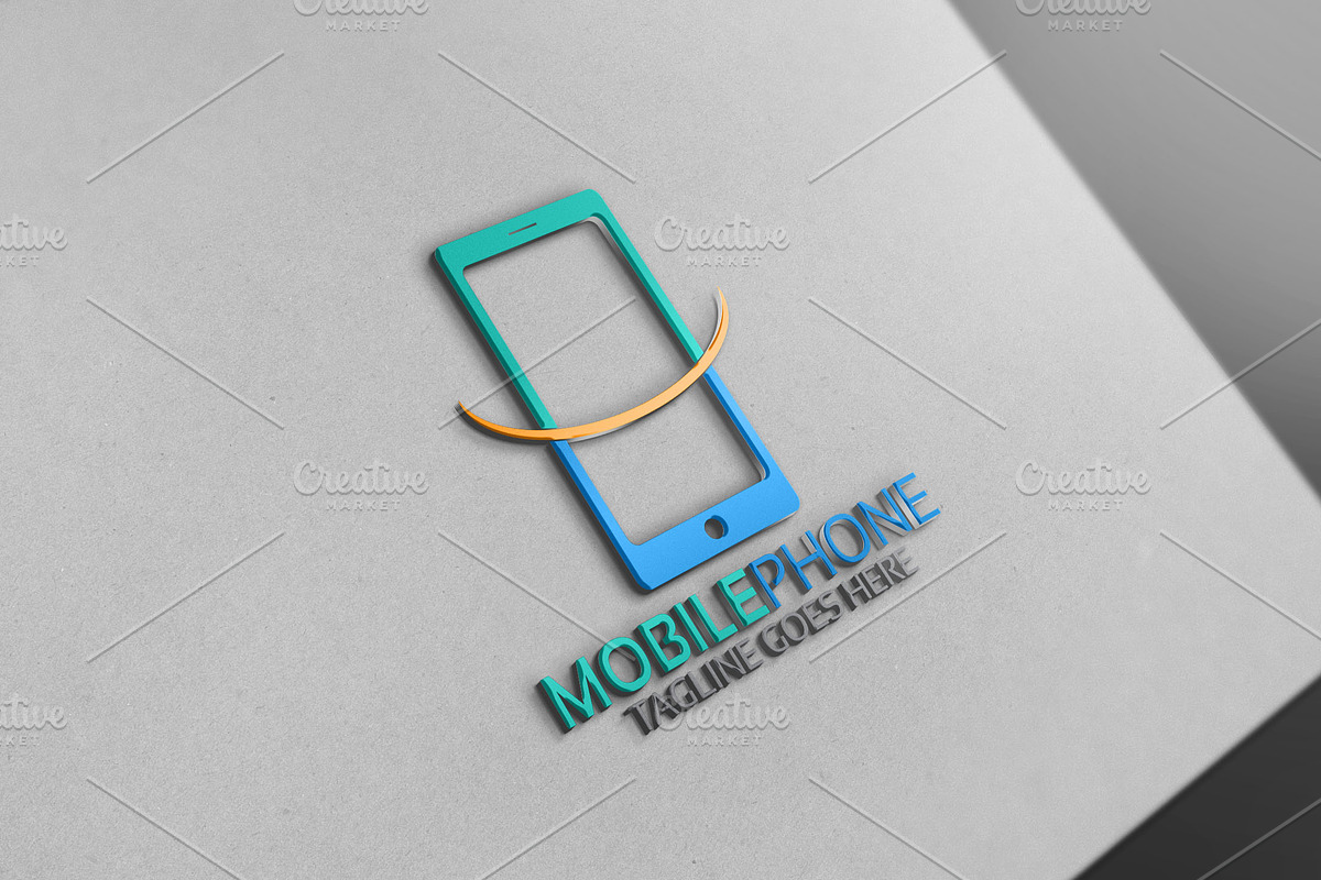 Mobile Phone Logo in Logo Templates - product preview 8
