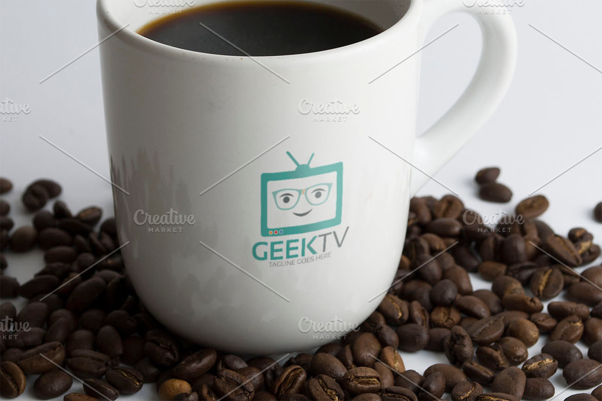 Geek TV Logo in Logo Templates - product preview 8