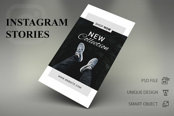 Shoes Shop Instagram Stories in Instagram Templates - product preview 3