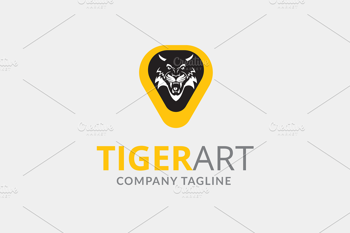 Tiger Art Logo in Logo Templates - product preview 8