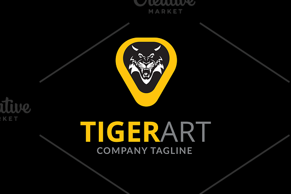 Tiger Art Logo in Logo Templates - product preview 1