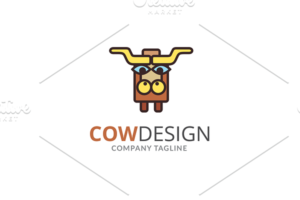 Cow Design Logo