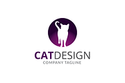 Cat Design Logo