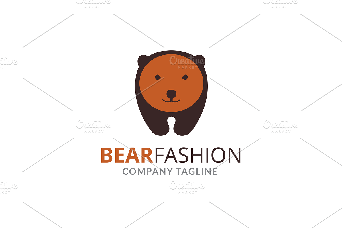 Bear Fashion Logo in Logo Templates - product preview 8