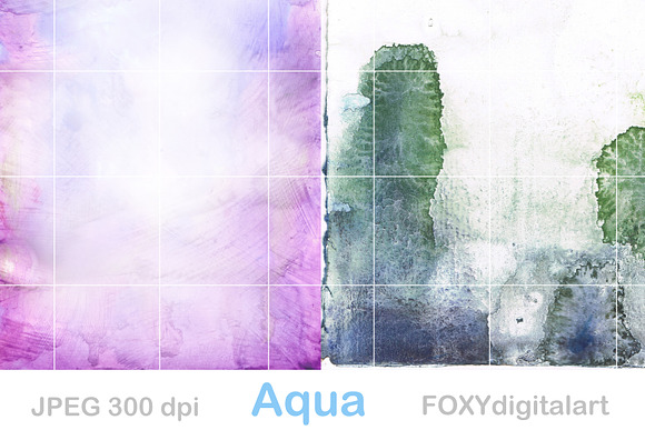 Watercolor Digital Papers Scrapbook in Textures - product preview 2
