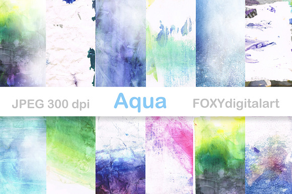 Watercolor Paper Watercolor Textures in Illustrations - product preview 1