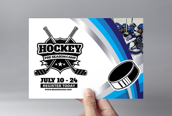 Ice Hockey Templates Pack in Flyer Templates - product preview 1