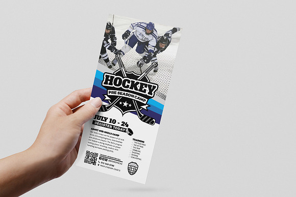Ice Hockey Templates Pack in Flyer Templates - product preview 5