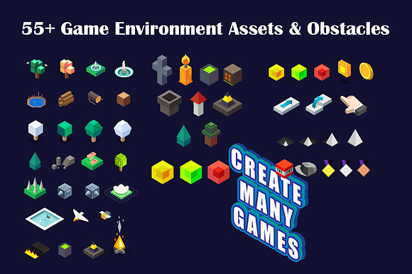 Isometric Mega Game Bundle in Graphics - product preview 3