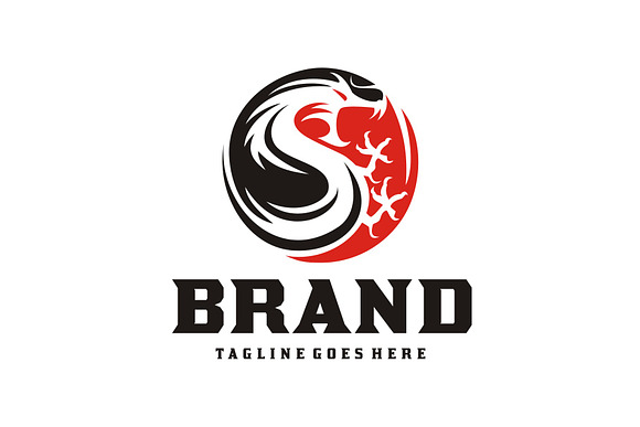 Dragons in Logo Templates - product preview 1