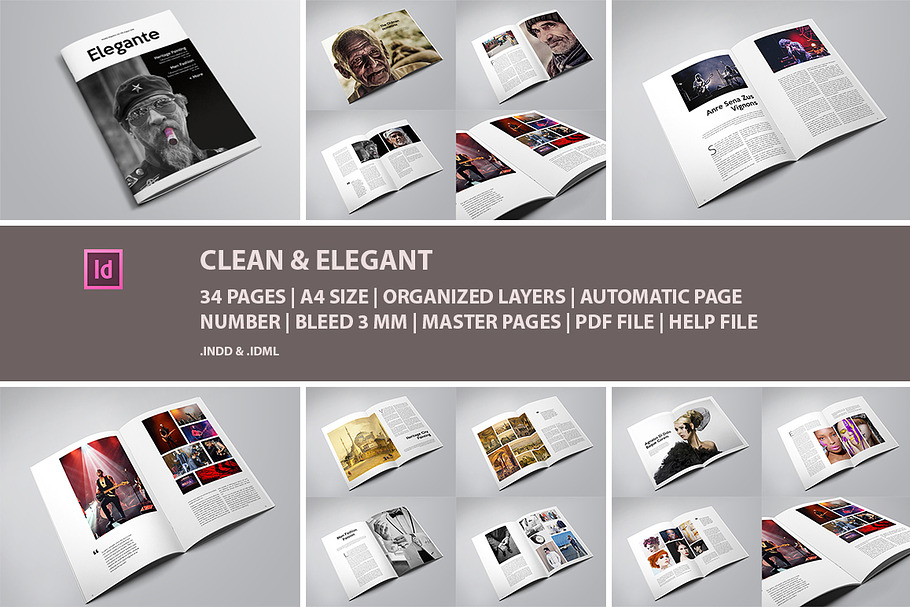 Magazine Bundle #1 in Magazine Templates - product preview 8