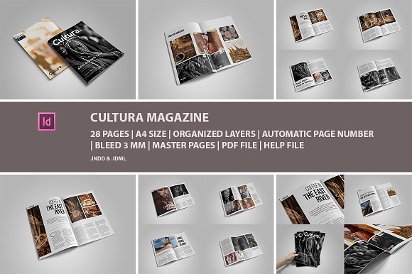 Magazine Bundle #1 in Magazine Templates - product preview 3