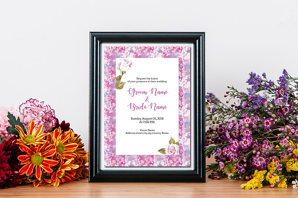 Wedding Invitation Card in Wedding Templates - product preview 2