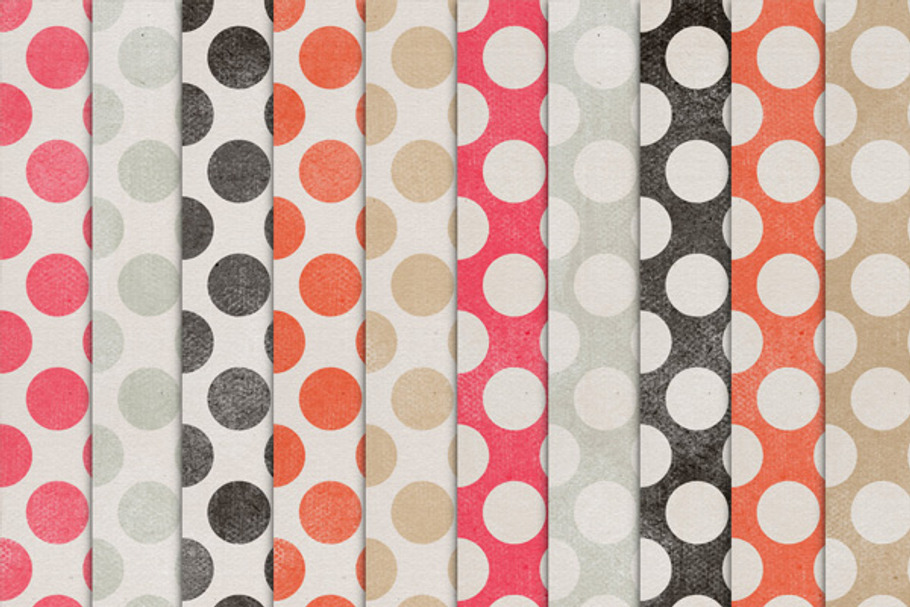 Color Crush 21 {shabby dots}