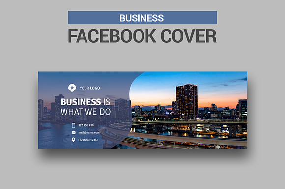 6 Business - Facebook Covers in Facebook Templates - product preview 3