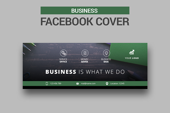 6 Business - Facebook Covers in Facebook Templates - product preview 4