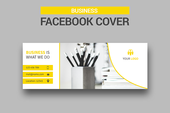 6 Business - Facebook Covers in Facebook Templates - product preview 6