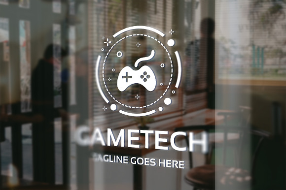 Gametech Logo in Logo Templates - product preview 1