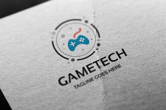 Gametech Logo in Logo Templates - product preview 3