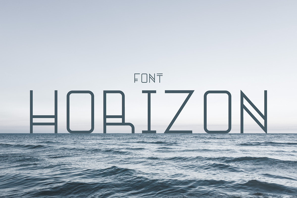 Horizon Font in Display Fonts - product preview 8