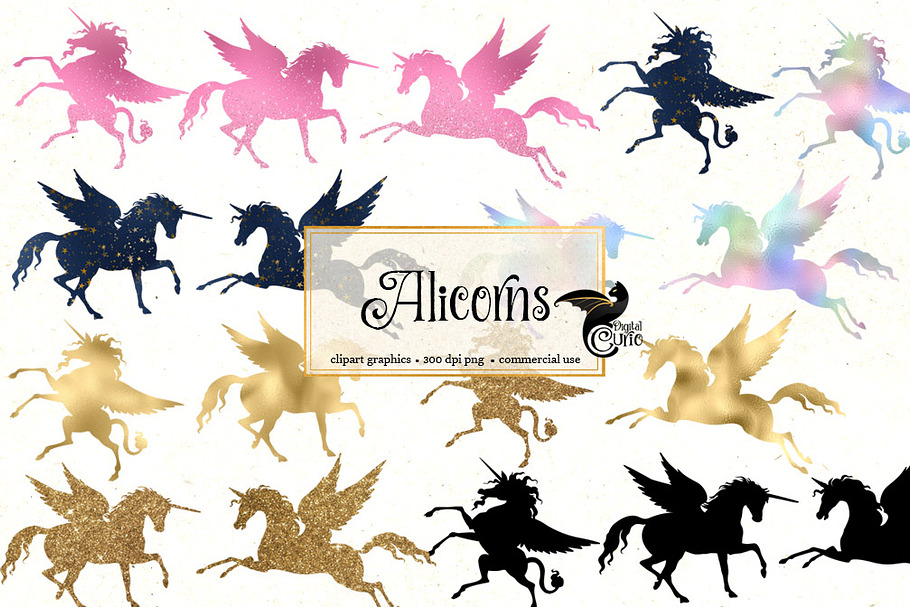 Alicorn Clip Art
