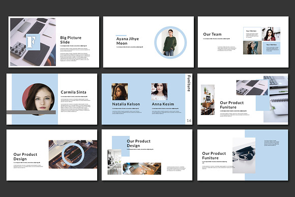 80%OFF- Funiture Powerpoint Template in PowerPoint Templates - product preview 3